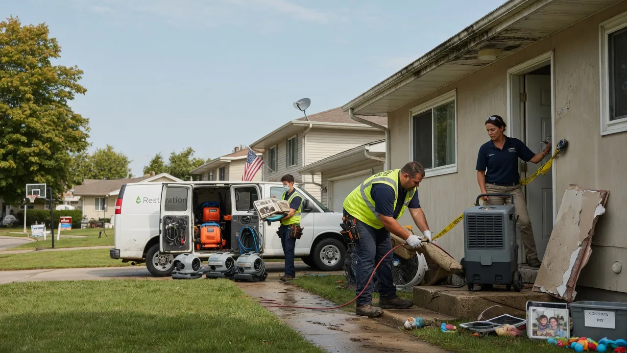 Water Damage Restoration in Brandon, IA near me